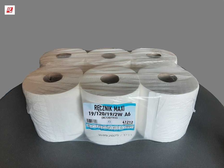 ręcznik papierowy wydajny 120 metrów celuloza - 6 rolek