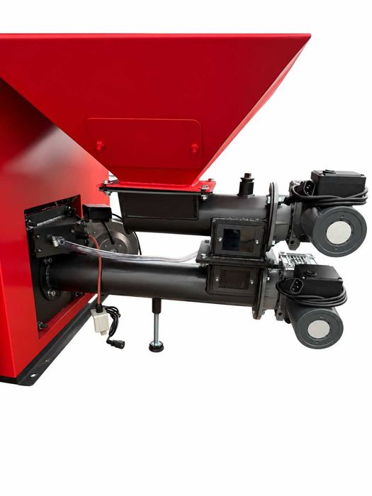 Piec piece 4w1 pellet groszek drewno węgiel 10kw 60-100m2 HIT GRATIS