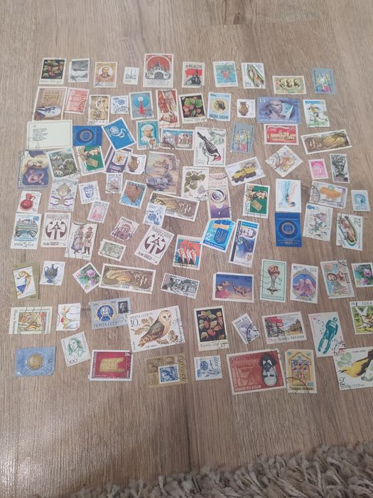 Старовинні Марки 450 штук.