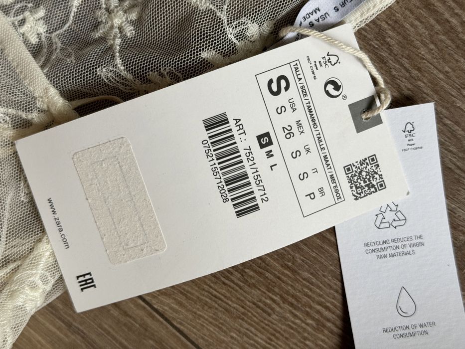 Сукня Zara Розмір S