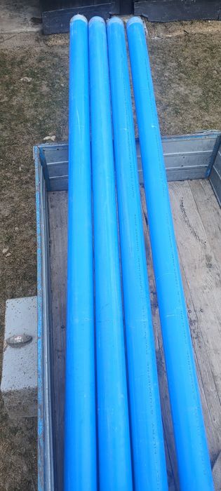 Rury studzienne 4 szt po 3metry  * 125mm