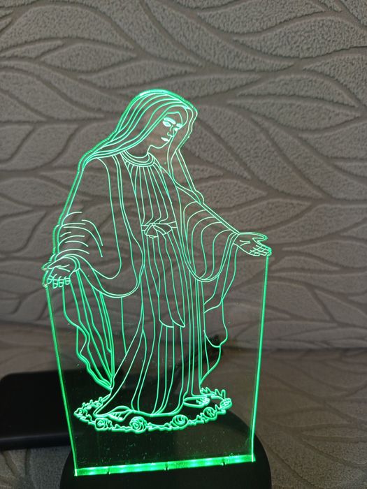 Candeeiro 3D luz noturna.423648208523765763
