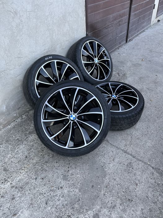 (234)Koła, Felgi 5x120 18” do BMW, Turbiny, Niemieckie