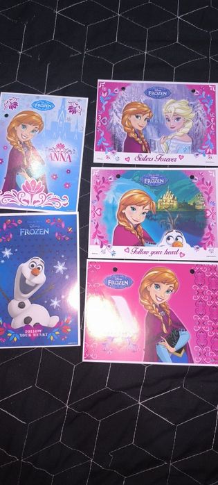 Karteczki do segregatora Olaf Elza Kraina lodu Frozen