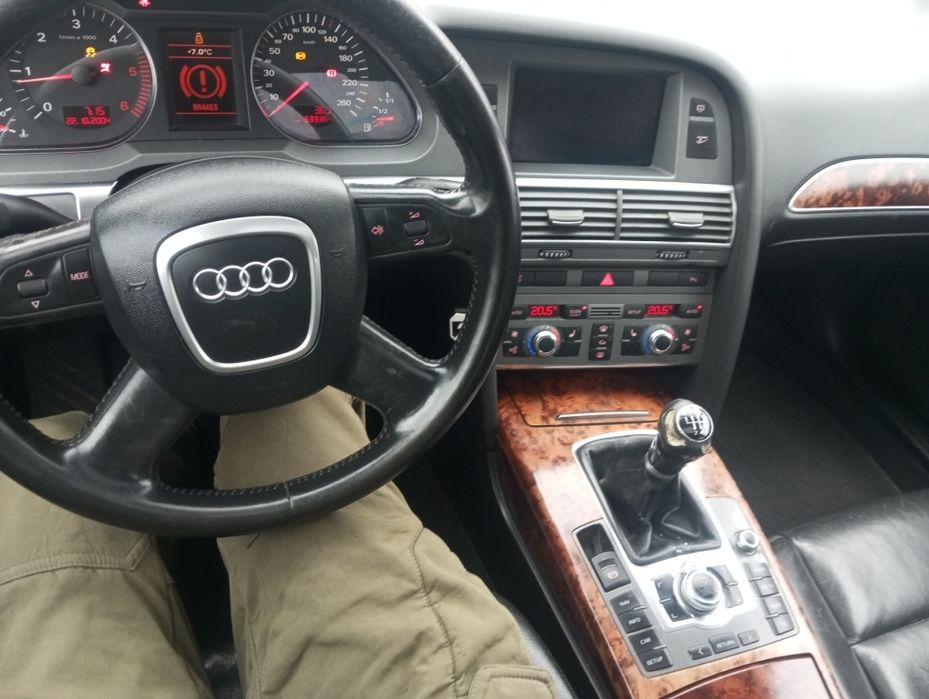 Ауди а6 с6 на механике 2.7 турбо ракета!
