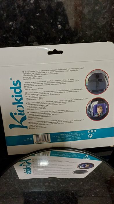 Espelho retrovisor para banco do carro