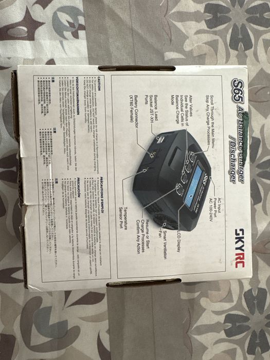 Carregador SKYRC S65 Charger lipo , lilon, lihv, life..