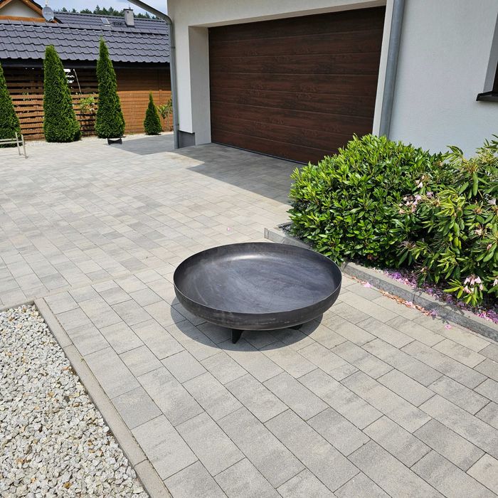 Palenisko ogrodowe Niemalowane Deep 100 cm Niski Stelaż