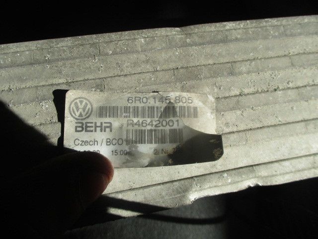 Radiador do intercooler SEAT Ibiza IV SportCoupe (6J1, 6P5)