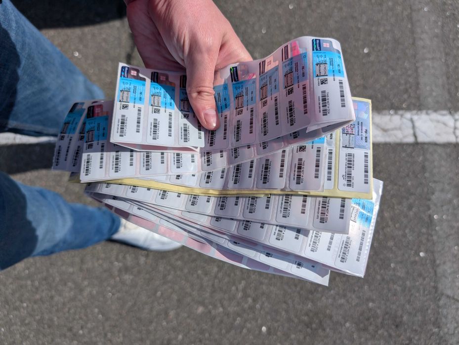 Стікер Windows 11 PRO OEM Stickers Ключ Наклейка Виндовс 10 / 11 Про