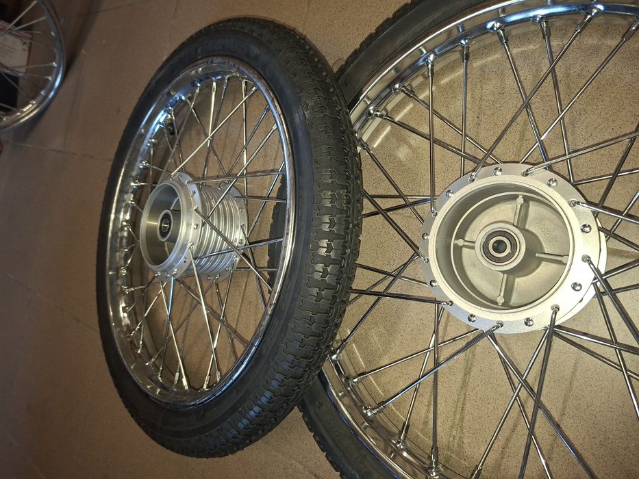 Odnowione kola r17" romet ogar 200/205 opony detki wycentrowane kpl