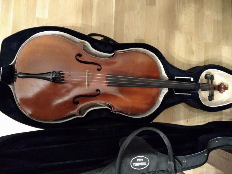 Wiolonczela lutnicza 4/4, niemiecka