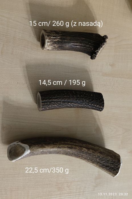 Gryzak naturalny dla psa 23cm/350g