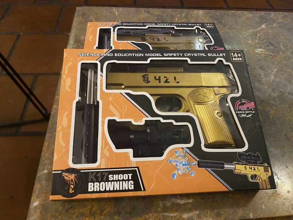 Pistola gel orbeez brinquedo