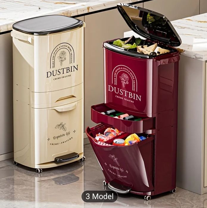 Caixote de arrumação ou lixo