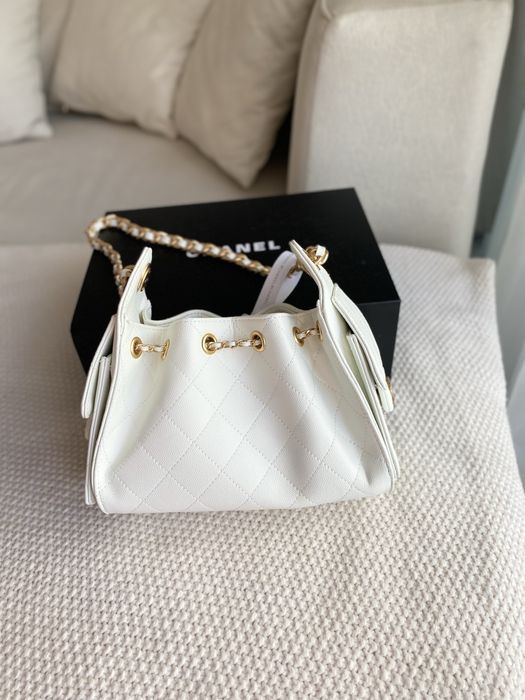 Chanel hobo mini біла та голуба. Нові