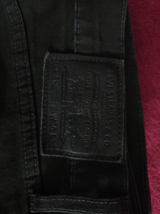 Nowe czarne Black Levis 512 w36 l32 pas 96 do 102, jak 511, 508