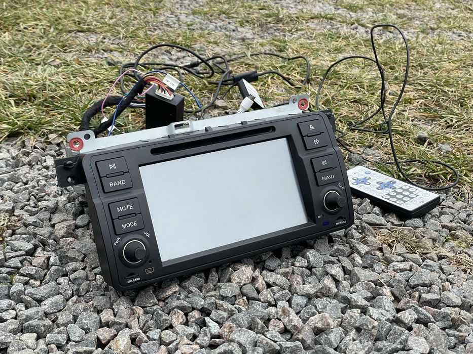 Магнитола BMW e46 сост. новой БМВ AUX CD GPS USB