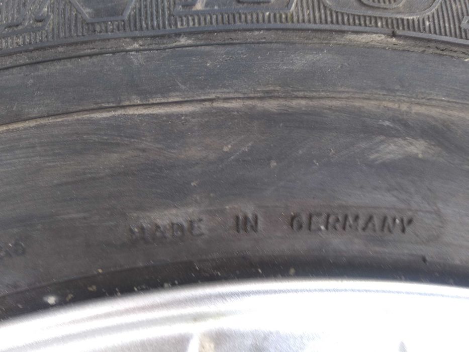 Диски PLW 4х100  ET38 6,5j Dunlop зима 185/65/15  4-5мм RENAULT VW FIAT Doblo NISSAN OPEL MAZDA