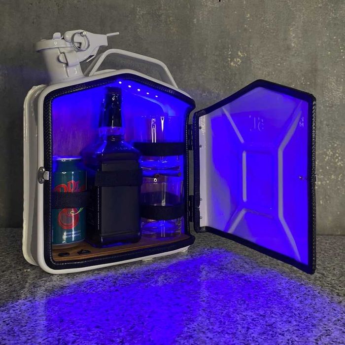 Каністра-бар з будь-яким принтом | Подарунок для кума