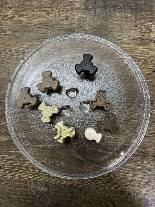 Тарілка. 24,5см. 28см . 28,5см.  Ролер мікрохвильовки