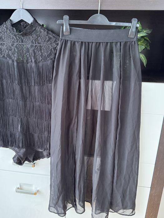 Body i spódnica czarne