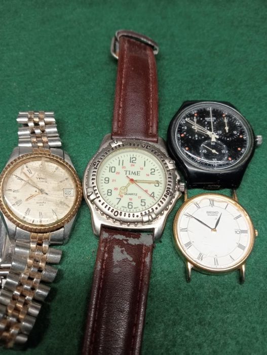Lote de relógios antigos