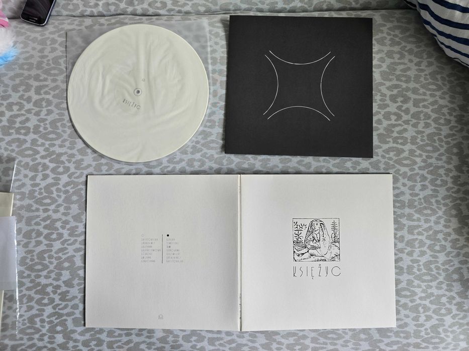Księżyc ksiezyc s/t limit 500 sztuk winyl vinyl biały white OBUH