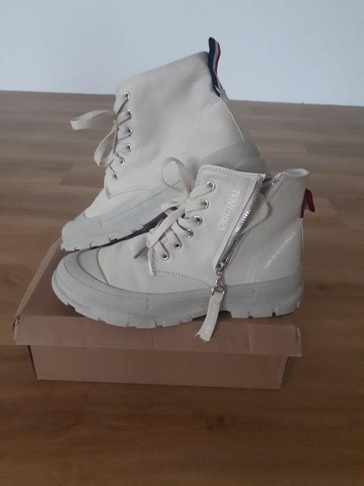 Trampki wysokie r. 39 40 damskie trapery sabatina canvas