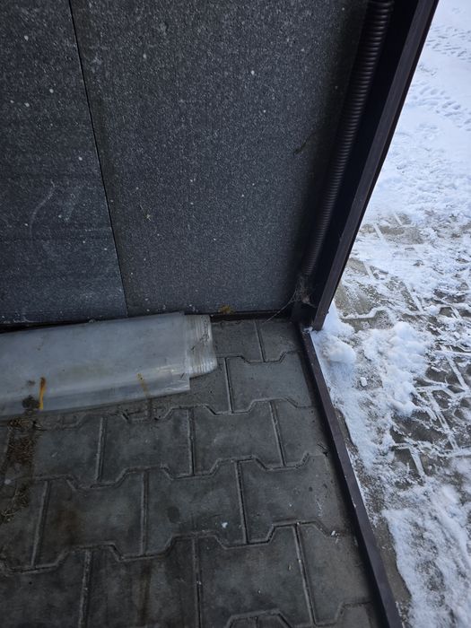 Garaż blaszany drewnopodobny 3x5