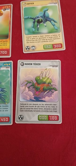 Cartas Invizimals - Desafios Ocultos