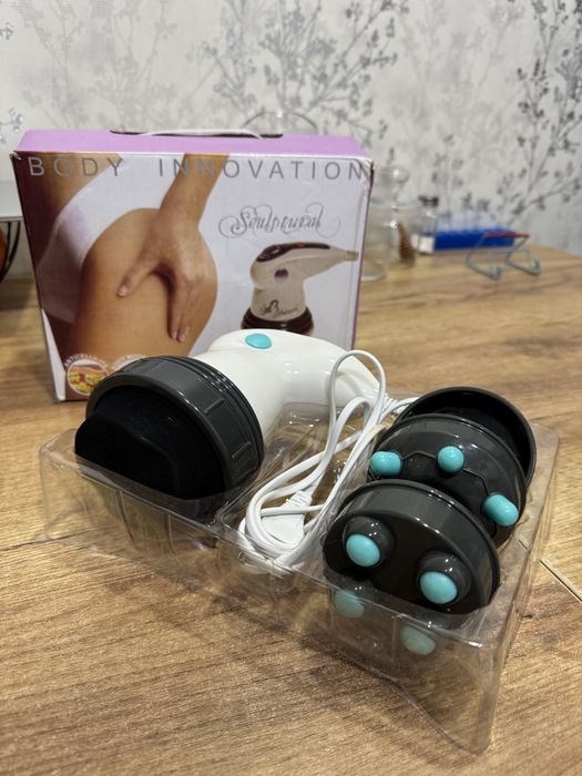 Електричний антицелюлітний масажер для тіла 4-в-1