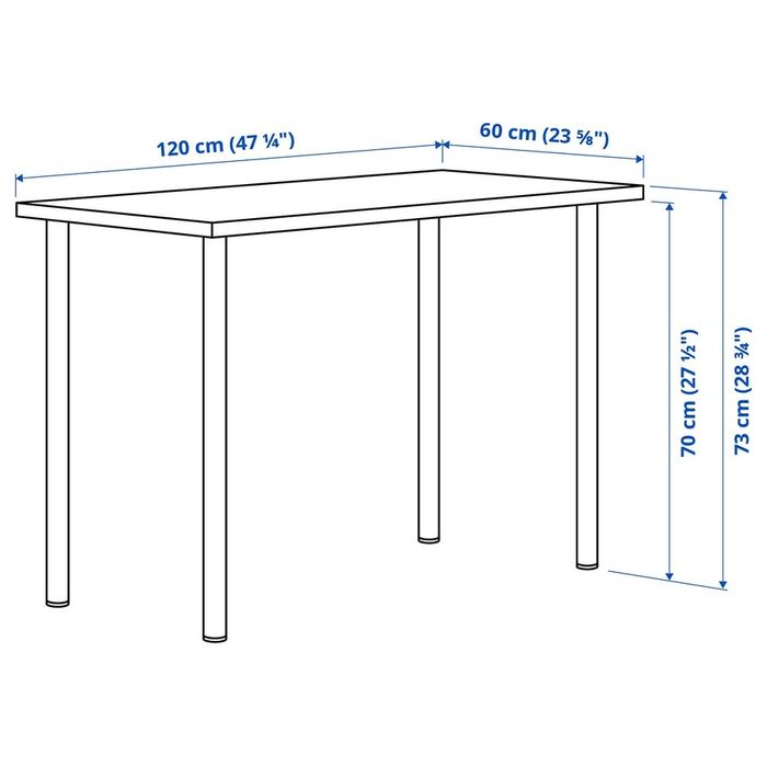 Secretária Ikea branca