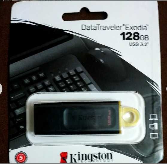 Kingston 128GB 64 GB USB 3.2 Флешка
