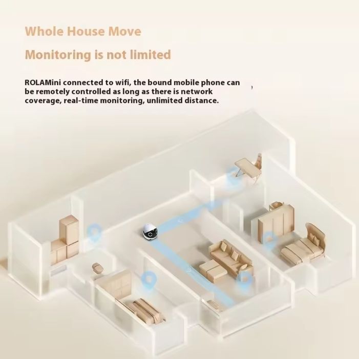 Мобільний Робот-Камера ENABOT EBO ROLA 2K