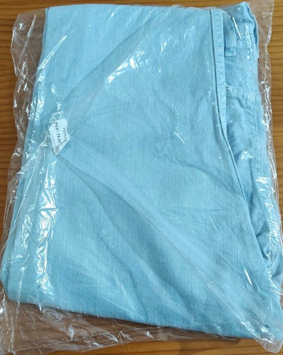 Calças Homen Pepe Jeans Azul-celeste Tamanho 30 (US) = 40 (PT) - L 32