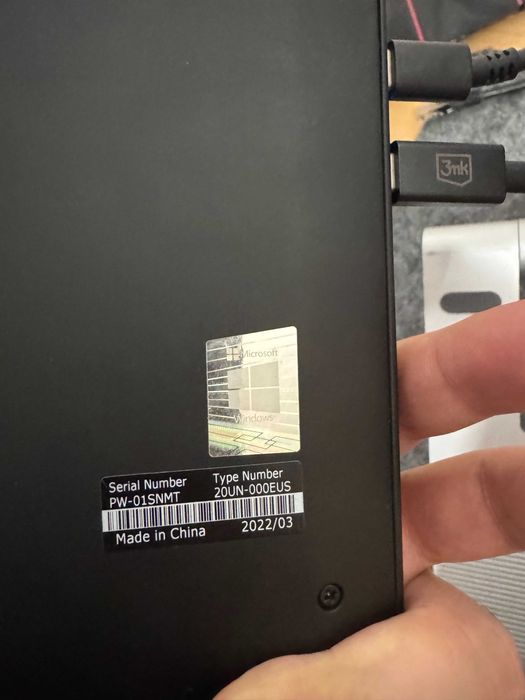 Lenovo X1 Nano Gen 1/i7-1160G7/2k ips/16gb ddr4/512SSD