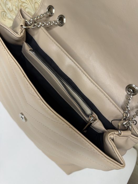 Бежева жіноча сумка кросс-боді (cross-body) — нова