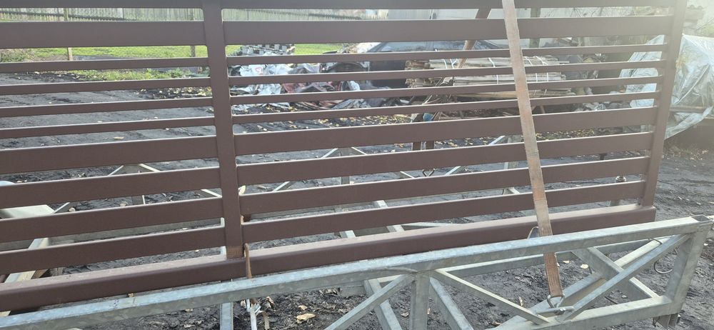 Brama przesuwna + furtka