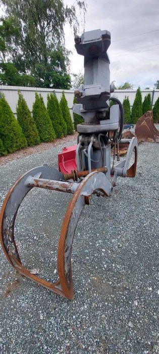 Chwytak do drewna duży, koparka, HDS