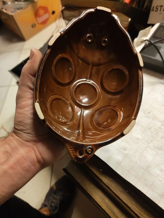 Forma dekoracyjna porcelana biedronka.