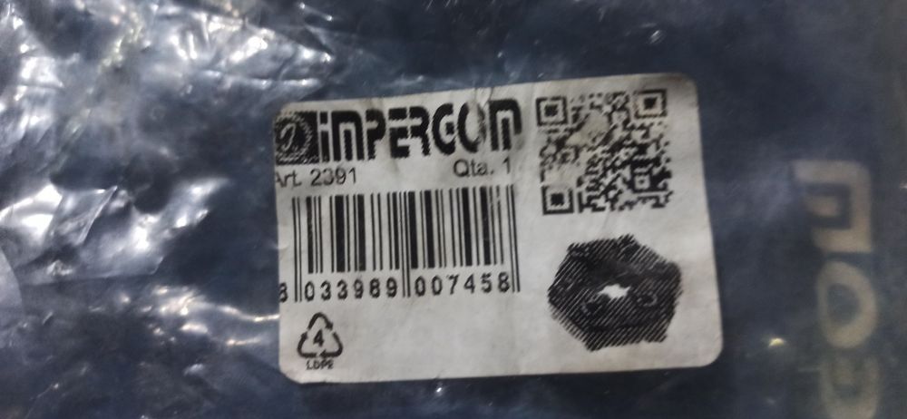 Комплект еластичної муфти карданного валу [ 2391 ] IMPERGOM