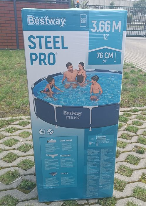 Basen bestway 3,66 x 76 cm z pompą