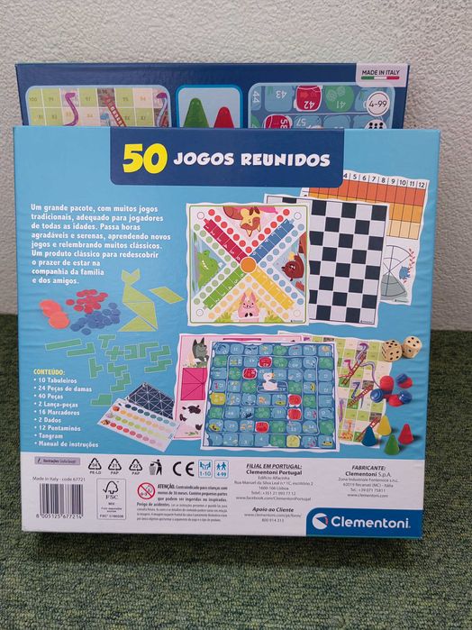 50 Jogos Reunidos Clementoni