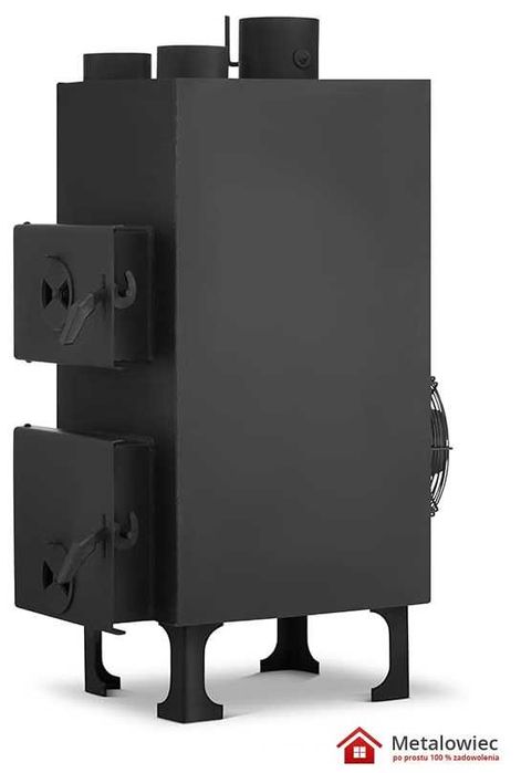 Piec nadmuchowy 12 kW - KOZA + wentylator