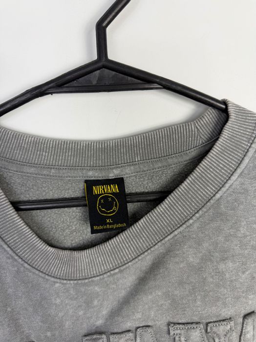 Baggy Bluza Nirvana Big Logo Oversize