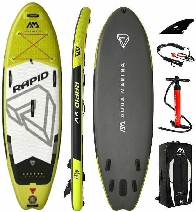 Sup Paddle Aqua marina Rapid 9,6. surf/rios batidos
