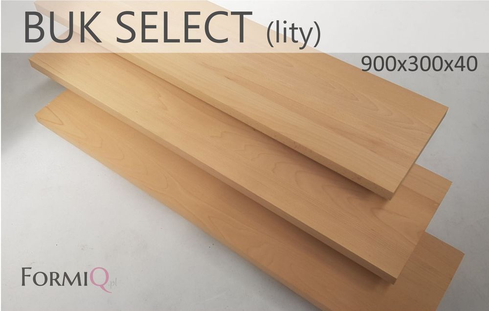 Stopnie buk select lite 900x300x40