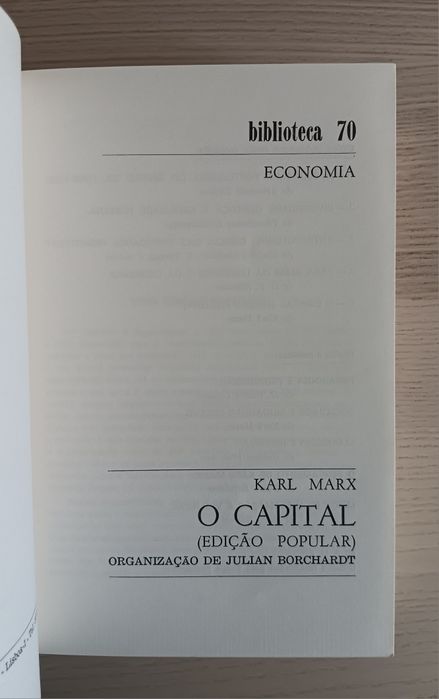 Karl Marx, O Capital (Edição Popular)