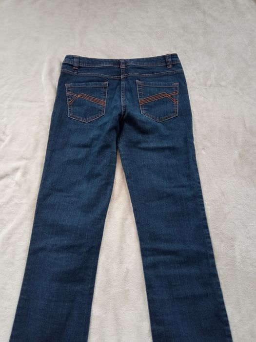 Spodnie jeansy z elastenem damskie F&F roz. 164/168